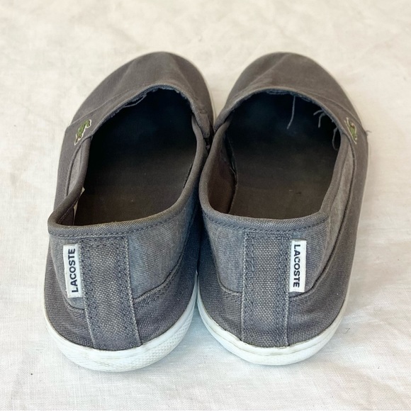 Lacoste Men's Marice Canvas Slip-ons - Picture 5 of 13